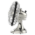 Vornado Silver Swan Vintage Oscillating Fan - Brushed Nickel Perspective: right