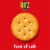 RITZ Hint of Salt Crackers Perspective: right