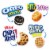 OREO CHIPS AHOY! Nutter Butter RITZ Bits Cookies & Crackers Variety Pack Perspective: right