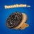 OREO Peanut Butter Creme Chocolate Sandwich Cookies Family Size Perspective: right