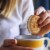 Oreo Double Stuf Golden Sandwich Cookies Perspective: right