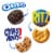 Nabisco Cookies & Cracker Variety Pack Oreo Ritz & Chips Ahoy! Snack Packs Perspective: right
