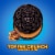 OREO Toffee Crunch Creme With Sugar Crystals Chocolate Sandwich Cookies Family Size Perspective: right