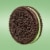 OREO Gluten Free Mint Creme Chocolate Sandwich Cookies Perspective: right