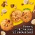belVita Energy Bites Banana Dark Chocolate and Sunflower Seed Perspective: right