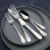 Towle Living Basic Flatware Set Perspective: right