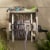 Suncast Slide Trak Hose Handler Wall Mounted 175' Garden Hose Reel, Reel Only Perspective: right