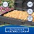 Suncast 50 Gallon Medium Resin Outdoor Storage Deck Box with Lid, Peppercorn Perspective: right