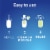 Clorox Multi-Purpose Cleaning Crisp Lemon Spray System Refills Perspective: right