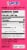 Sweet'N Low Zero Calorie Sweetener Packets Perspective: right