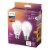 Philips 8-Watt (60-Watt) A19 LED Dimmable Flicker Free Light Bulb - Soft White (2700K) Perspective: right