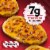 TGIF Loaded Cheddar & Bacon Potato Skins Value Size Frozen Snacks Perspective: right