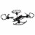 Skyrider Raven Drone with Wi-Fi Camera - White/Black Perspective: right