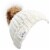 iLive Wireless Music Knit Beanie with Pom Perspective: right