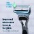 Gillette SkinGuard Men's Razor Blade Refills Cartridges Perspective: right