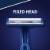 Gillette Sensor2 Men's Lubrastrip Fixed Head 2-Blade Disposable Razors Perspective: right