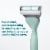 joy The Teal One Women's Razors and Blade Refill Cartridges Perspective: right