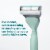 joy The Teal One Women's Razors and Blade Refill Cartridges Perspective: right