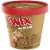 TWIX Caramel and Fudge Swirl Ice Cream Reduced Fat Caramel Ice Cream and Twix Candy Bar Pieces Perspective: right