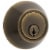Atlas Antique Bronze Single Cylinder Deadbolt Perspective: right