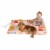 Manhattan Pet Toy Poppy Artistic Reversible Quilted Roll Up Dog Bed & Blanket for Travel Perspective: right