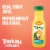 Tropicana Refreshers Pineapple Mango Juice Drink With Real Fruit Juice Perspective: right