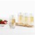 TTU Gallery Iridescent Stemless Champagne Flute Flight Set Perspective: right