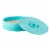 Tabletops Unlimited Infuse Plastic Tortilla Warmer - Aqua Perspective: right