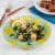 Tabletops Gallery Fruity Bamboo Melamine Salad Plate Perspective: right