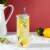 Tabletops Gallery Fruity Lucia Tumbler – Lemon Perspective: right
