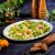 Tabletops Gallery Carrara Matte Melamine Oval Platter Perspective: right