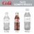 Diet Coke® Soda Glass Bottles Perspective: right