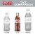 Diet Coke® Soda Glass Bottles Perspective: right