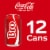 Coca-Cola Original Taste Soda Cans Perspective: right