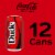 Coca-Cola® Zero Sugar Soda Cans Perspective: right
