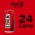Coca-Cola Zero Sugar Soda Cans Perspective: right