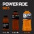 Powerade Orange Electrolyte & Vitamin Sports Drink Perspective: right