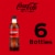Coca-Cola® Zero Sugar Soda Bottles Perspective: right