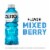 Powerade Zero Sugar Mixed Berry No Sugar Added Electrolyte & Vitamin Fruit Flavor Sports Drink Perspective: right