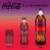 Coca-Cola® Cherry Zero Sugar Soda Bottle Perspective: right