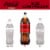 Coca-Cola® Zero Sugar Caffeine Free Soda Bottle Perspective: right