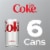 Diet Coke Diet Soda Mini Can Perspective: right