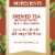 Gold Peak Unsweetened Black Iced Tea Drink Perspective: right
