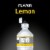 Powerade Zero Sugar Lemon Flavored Bottled Water Perspective: right