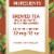 Gold Peak Unsweetened Black Tea Bottle Perspective: right