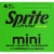 Sprite® Lemon Lime Caffeine Free Zero Sugar Soda Mini Cans Perspective: right