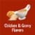 Friskies Party Mix Gravylicious Chicken & Gravy Flavors Cat Treats Perspective: right