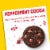 Nestle Toll House Peppermint Cocoa Cookie Dough Refrigerated Cookie Dough Perspective: right