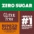 Coffee mate Zero Sugar Chocolate Caramel Liquid Coffee Creamer Perspective: right