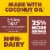 Coffee mate Brown Butter Chocolate Chip Cookie Flavored Cold Foam Creamer Non-Dairy 50 Servings Perspective: right